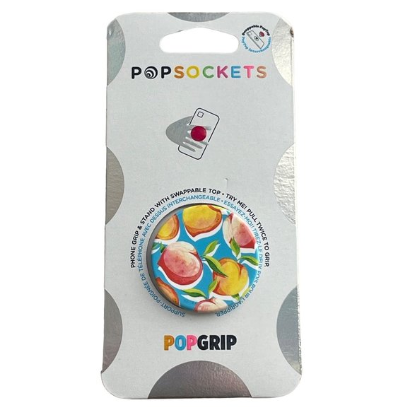 Brand New Just Peachy Gloss Popsockets Summertime Pop Grip - Picture 1 of 5